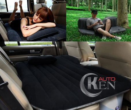 Bạn có thể ngủ trên xe hoặc dã ngoại với chiếc giường hơi đa năng này