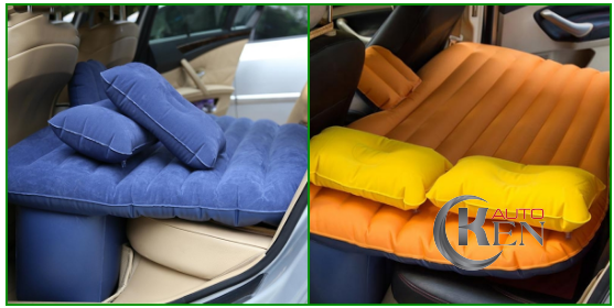 Nệm hơi ô tô vải nhung và vải dù đều là những chất liệu siêu bền